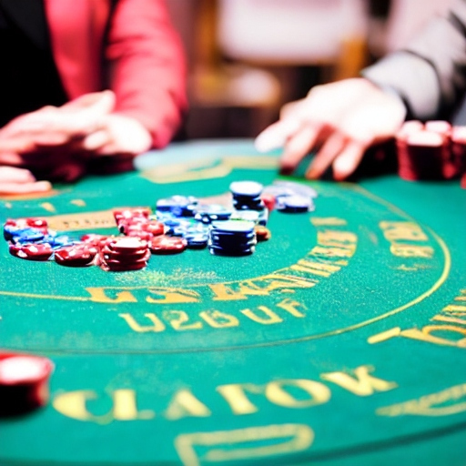 Emotional control on blackjack outcomes